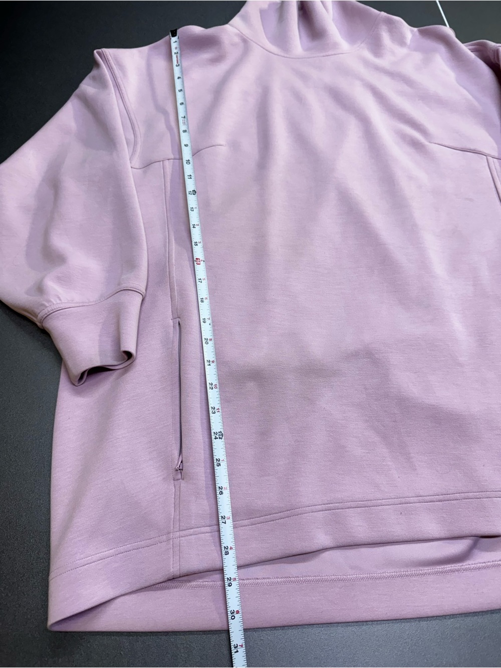 Lululemon Modal-Blend Turtleneck Tunic Pink Peony Size 12 LW3FLGS - Picture 4 of 11